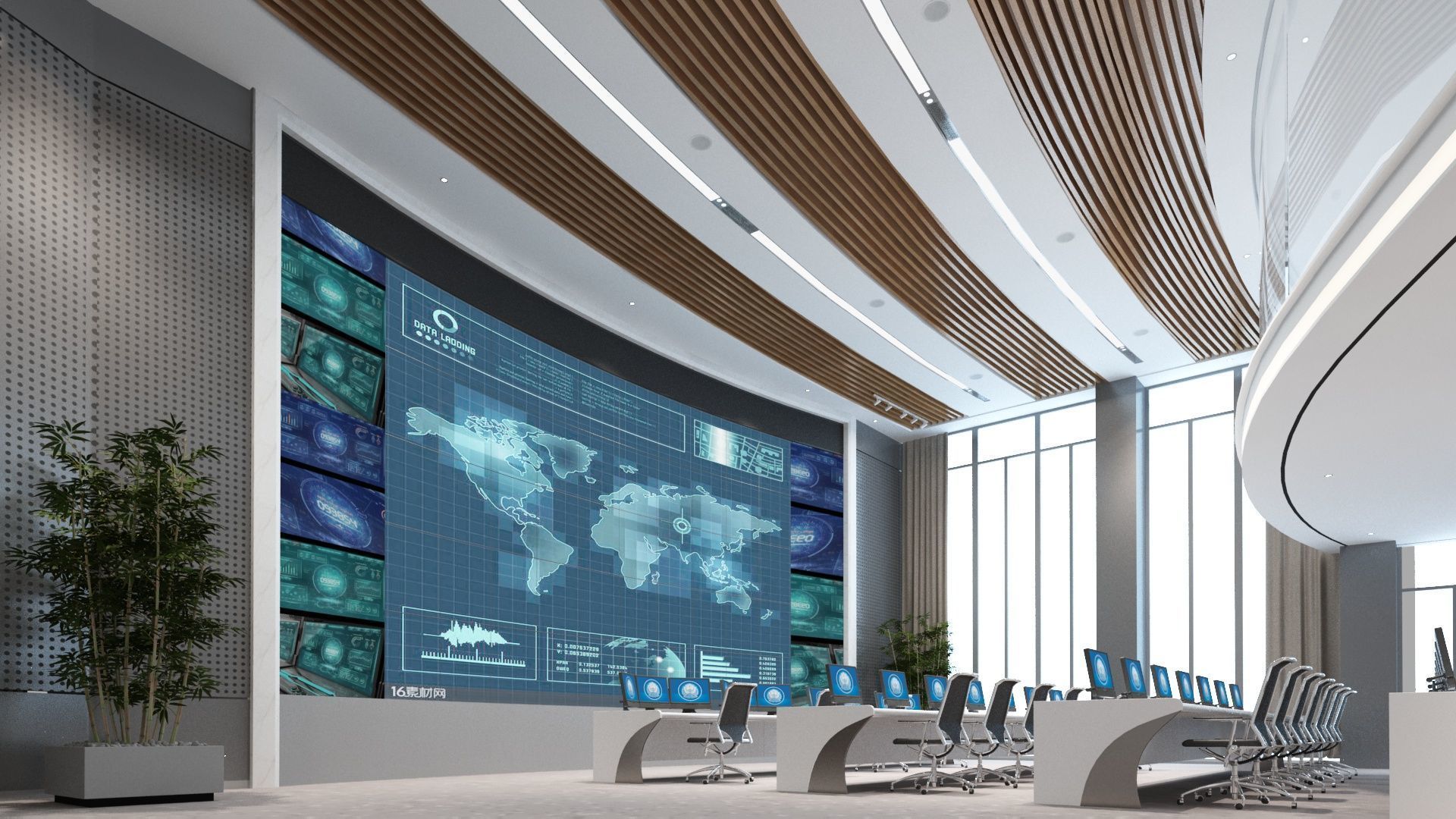 Data Monitoring Hub 3D model_1