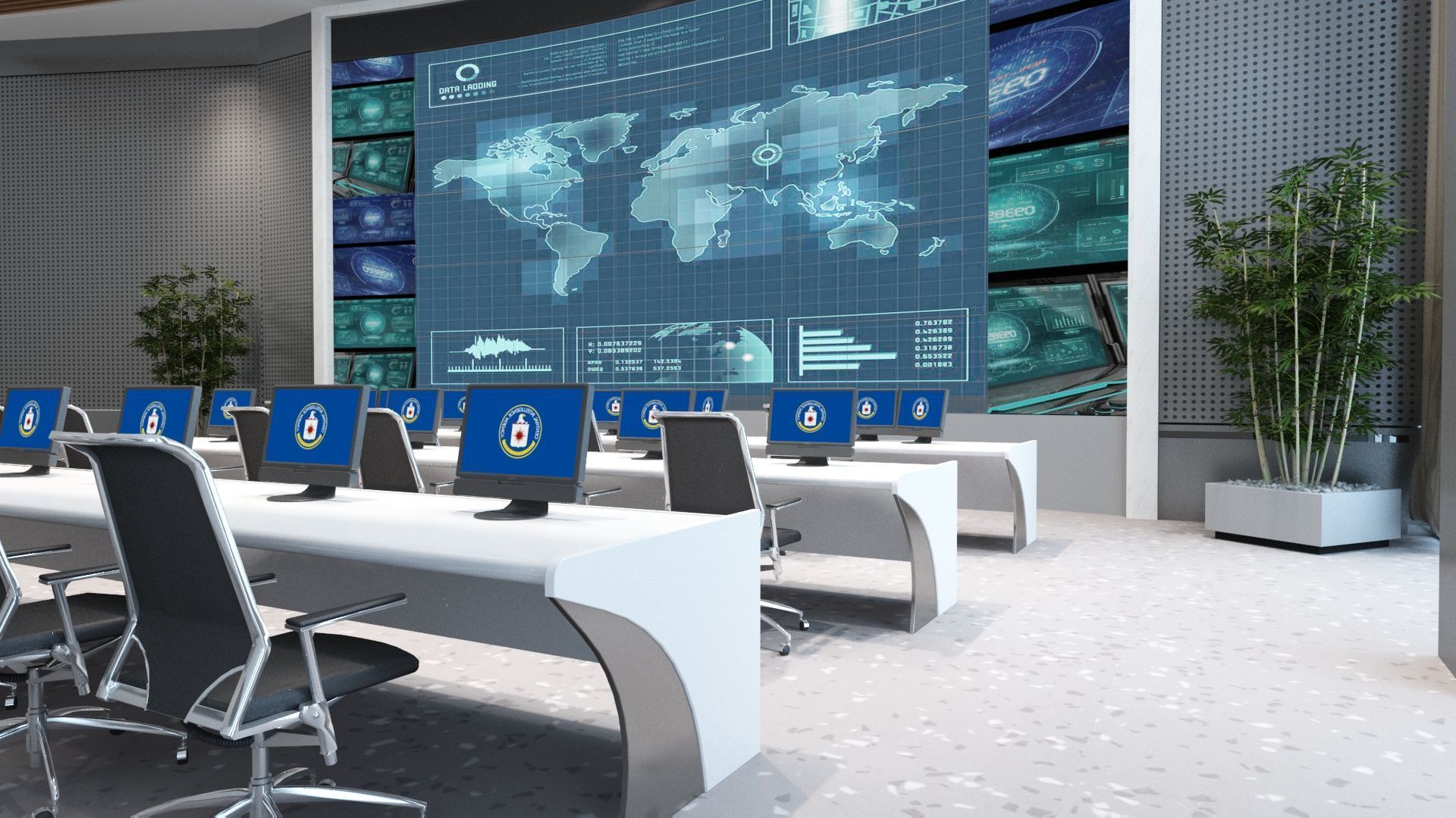 Data Monitoring Hub 3D model_7