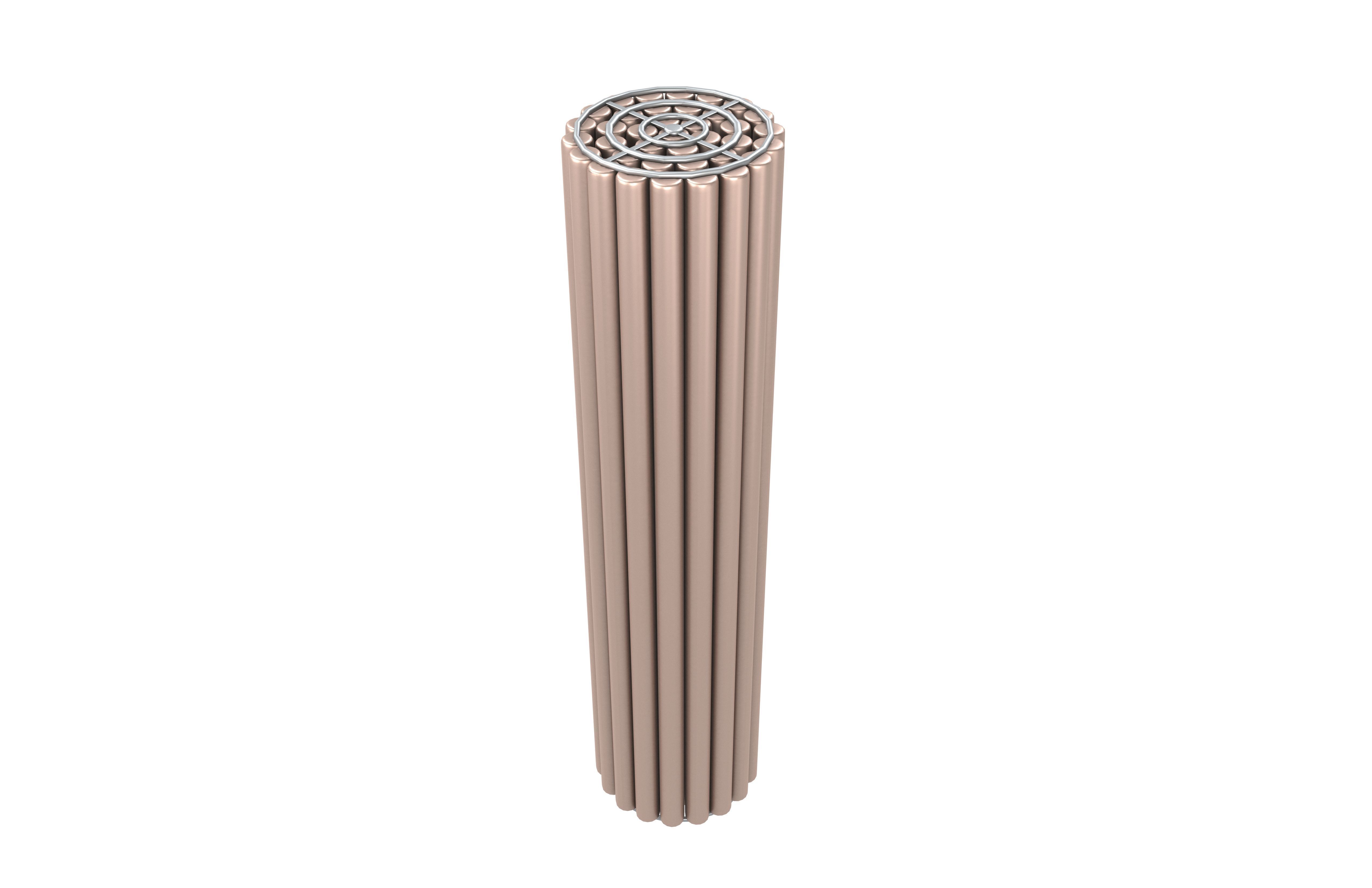 Enriched Uranium Rods v2 003 Low-poly 3D model_2