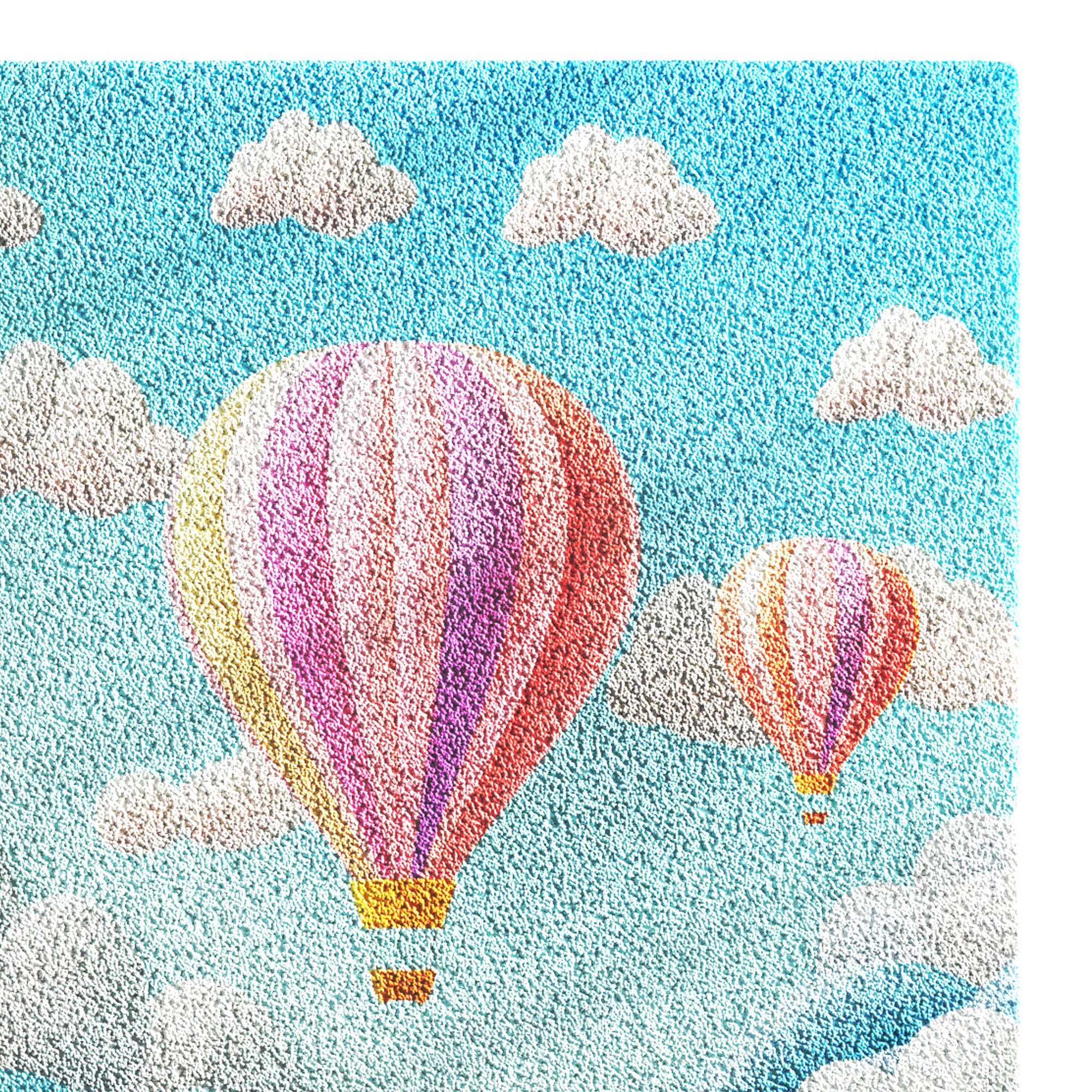 Kids Carpet Set 47 3D model_8