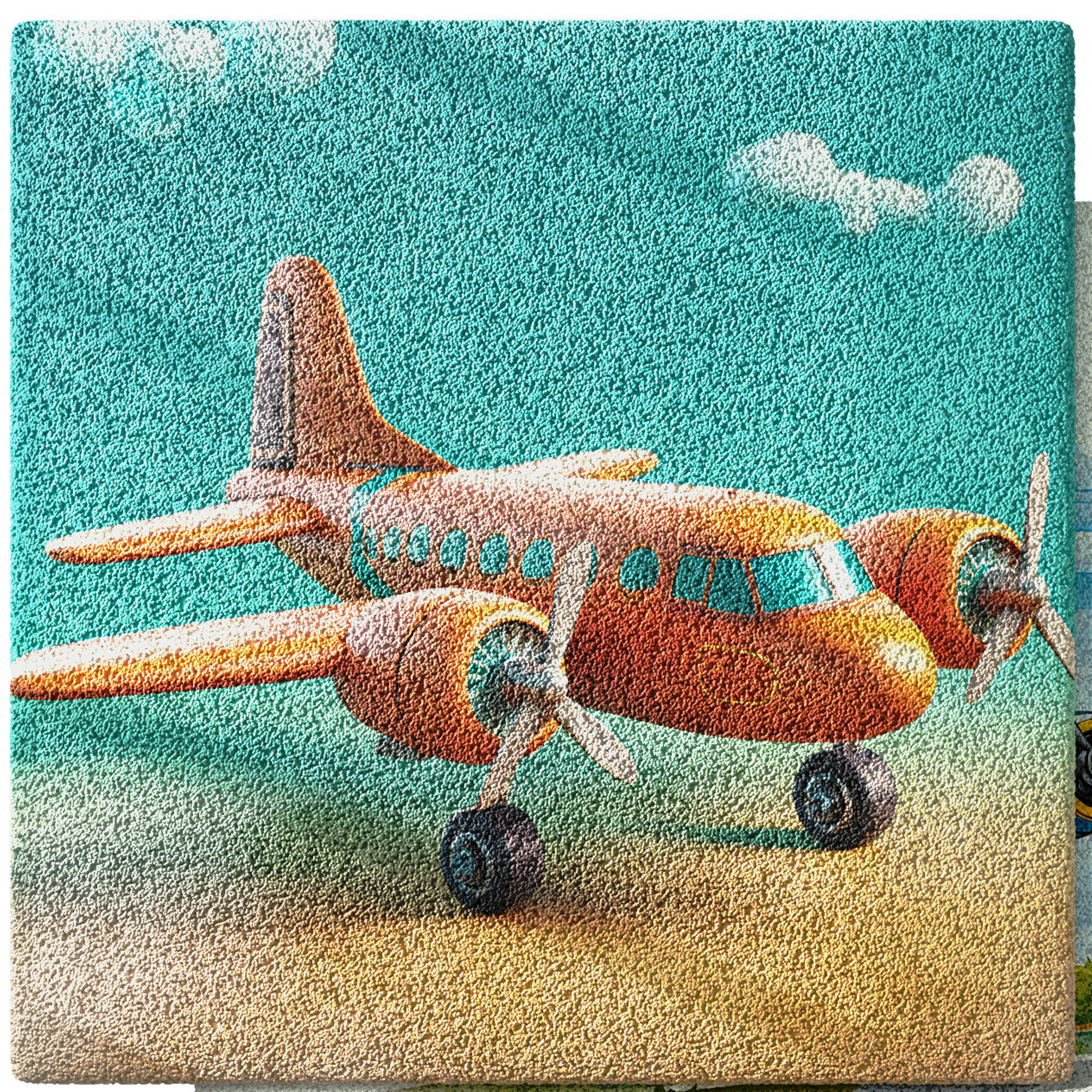 Kids Carpet Set 48 3D model_12