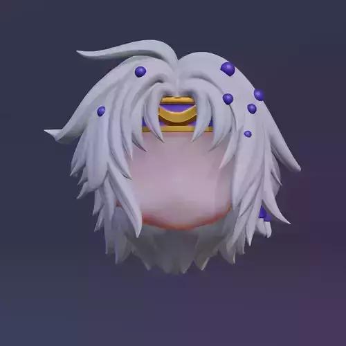 Cecil Harvey Custom Hair for Nendoroid Final Fantasy IV