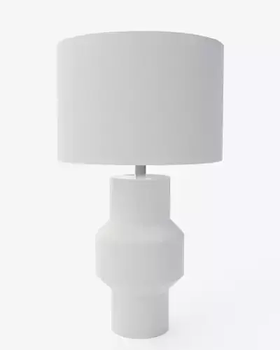 Montclare White Table Lamp