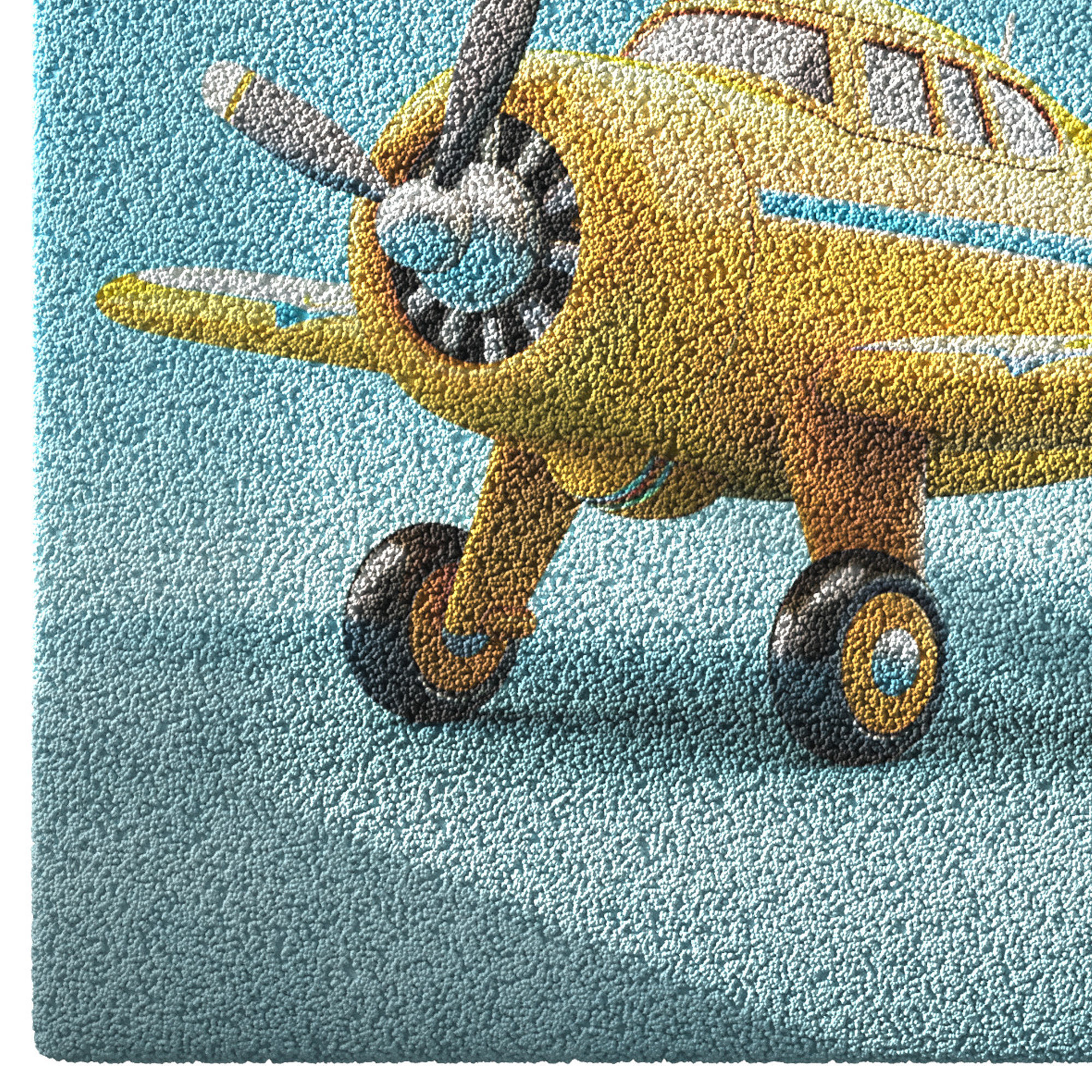 Kids Carpet Set 49 3D model_3