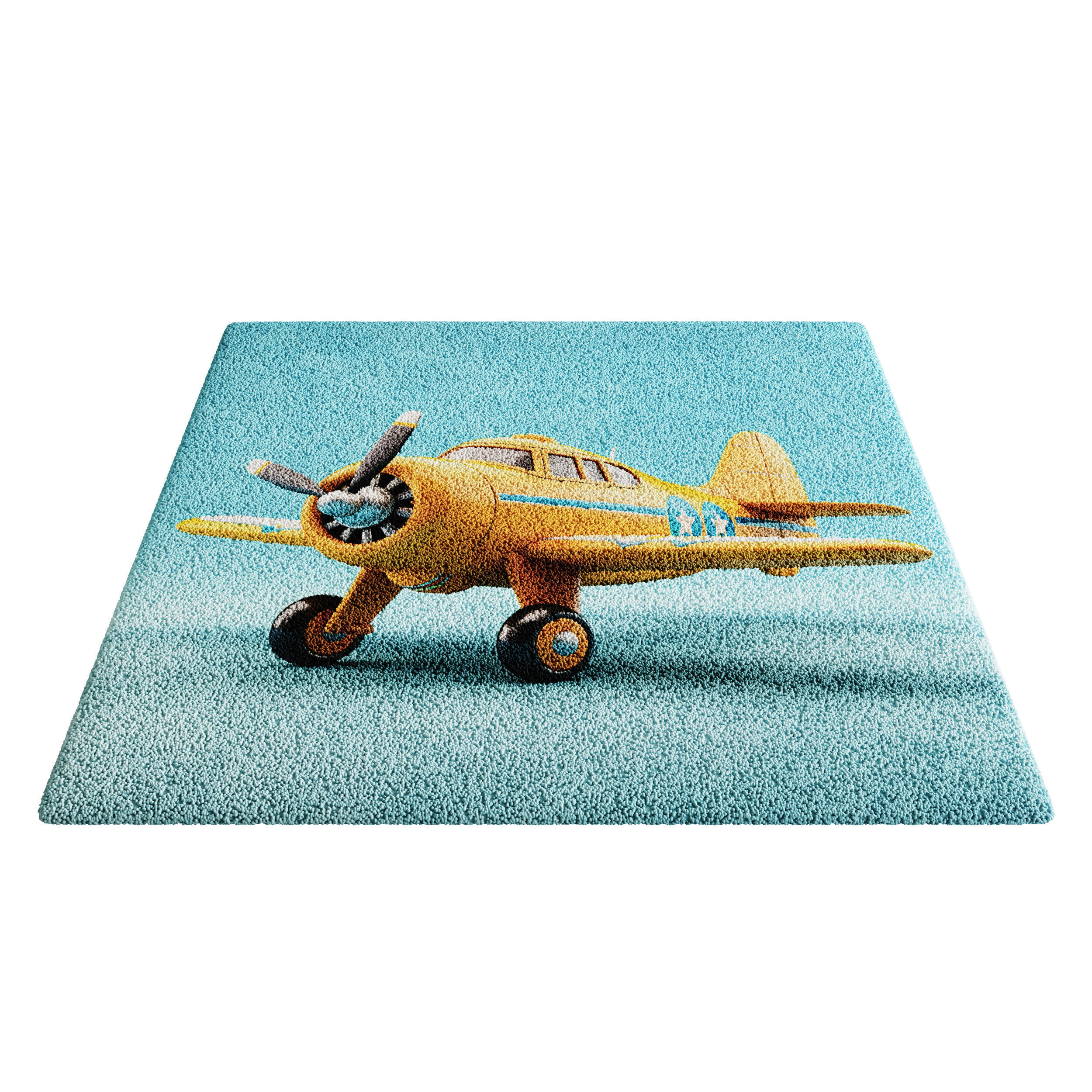 Kids Carpet Set 49 3D model_5
