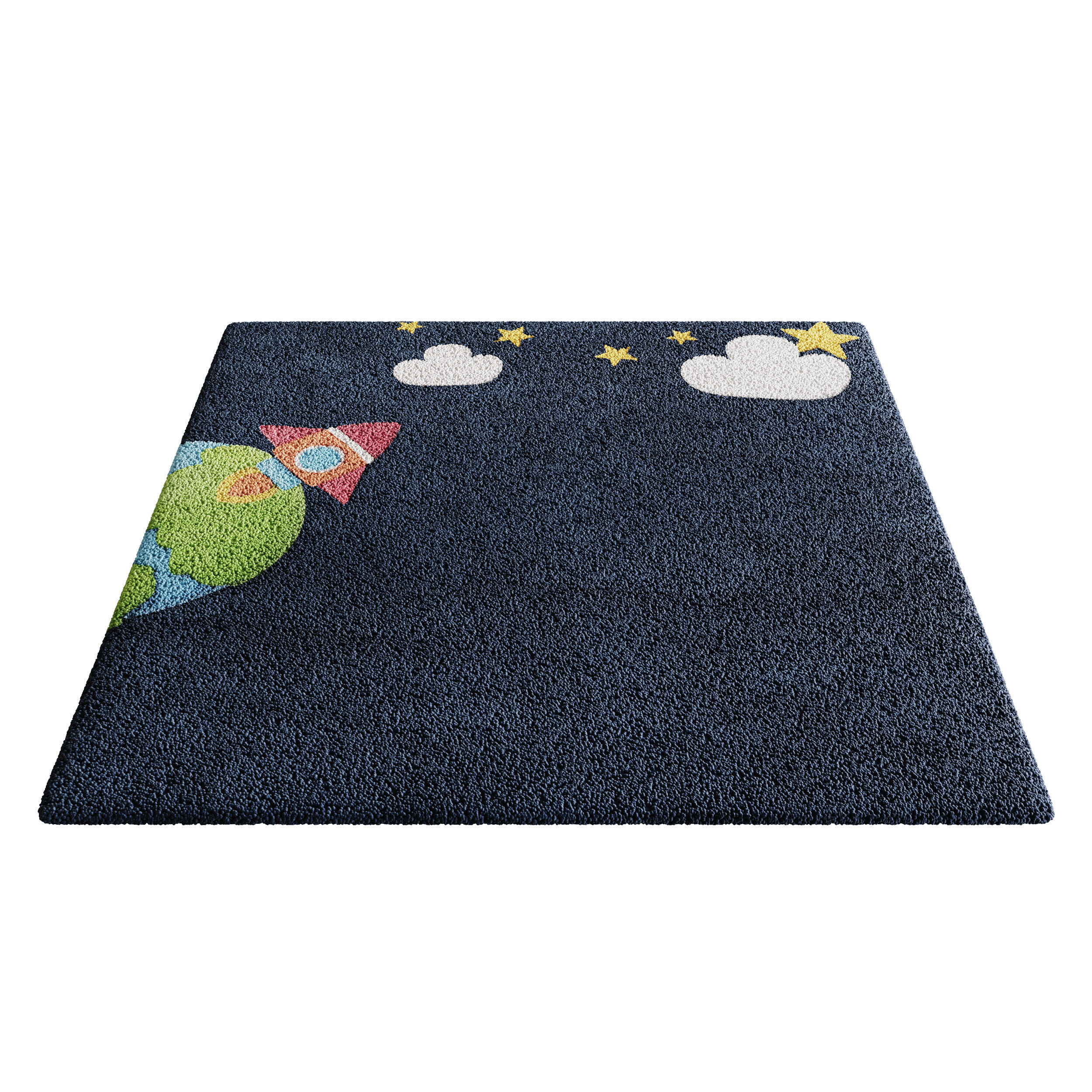 Kids Carpet Set 49 3D model_11
