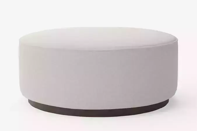 Sinclair Large Round Ottoman