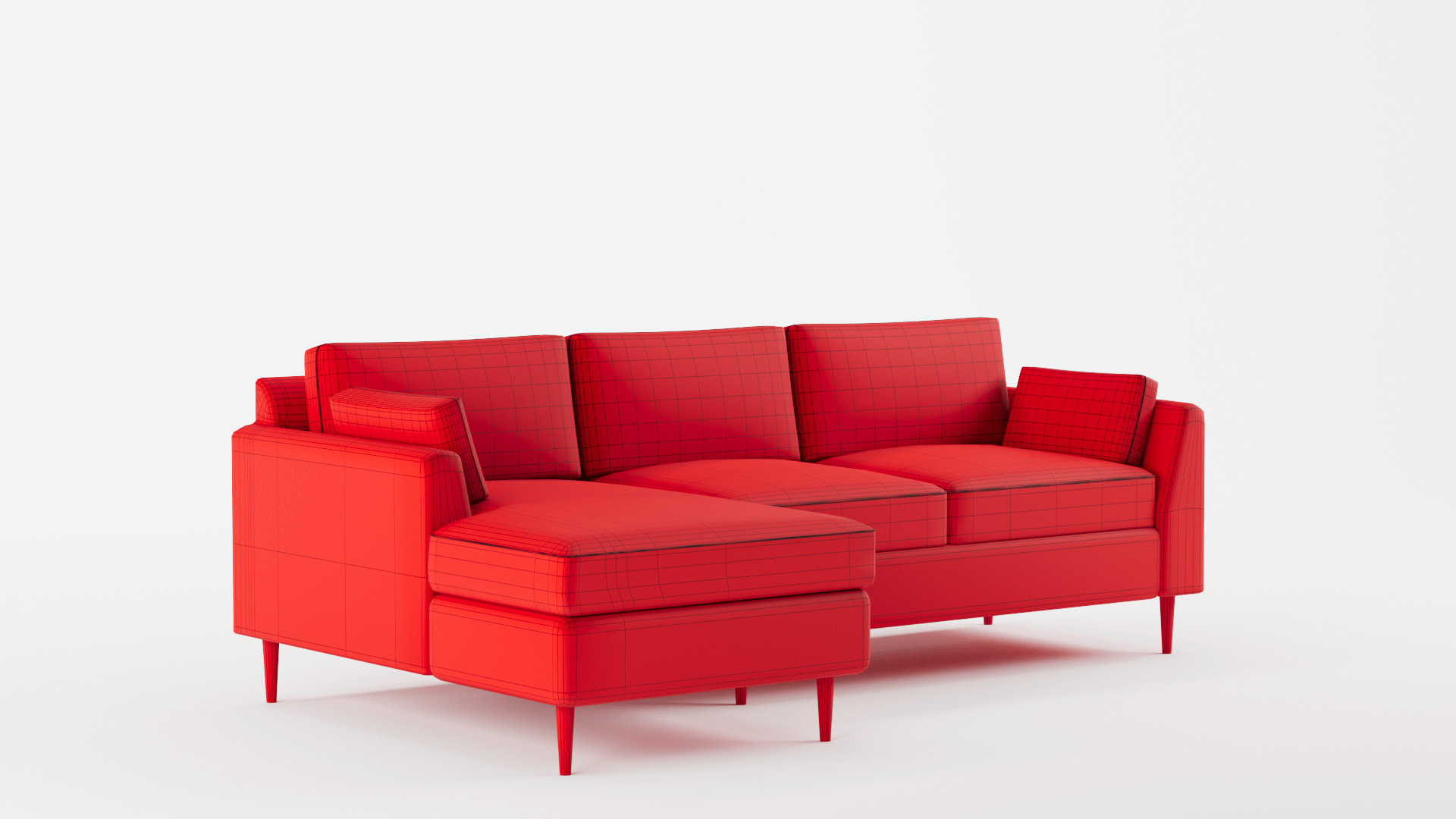 Avondale Reversible Chaise Lounger 3D model_12