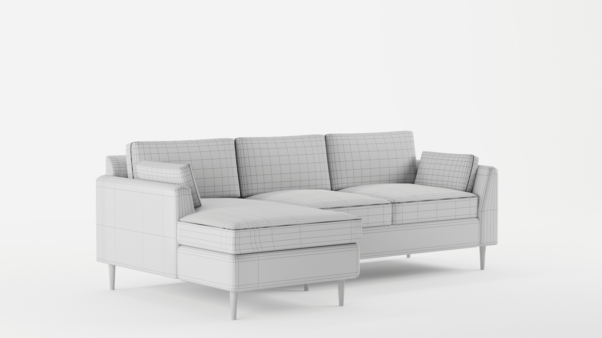 Avondale Reversible Chaise Lounger 3D model_11