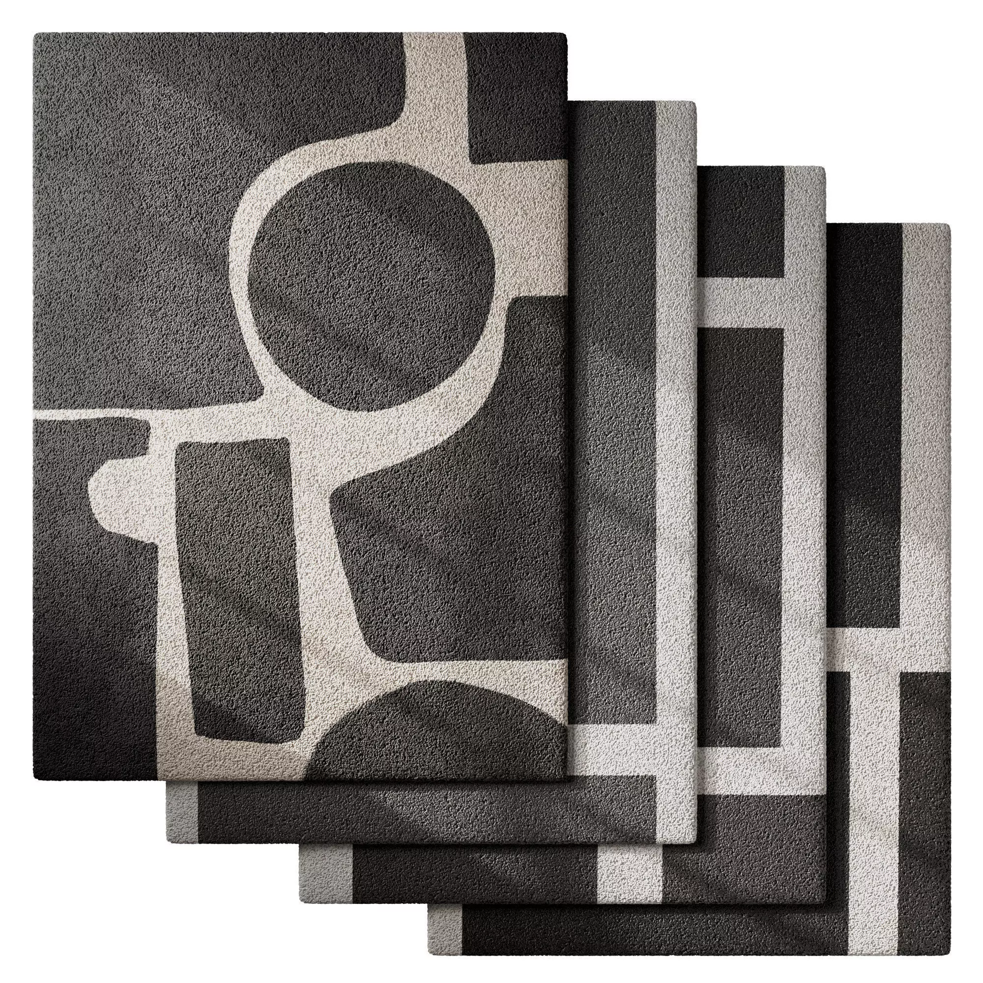 Rug Set 44 3D model_0