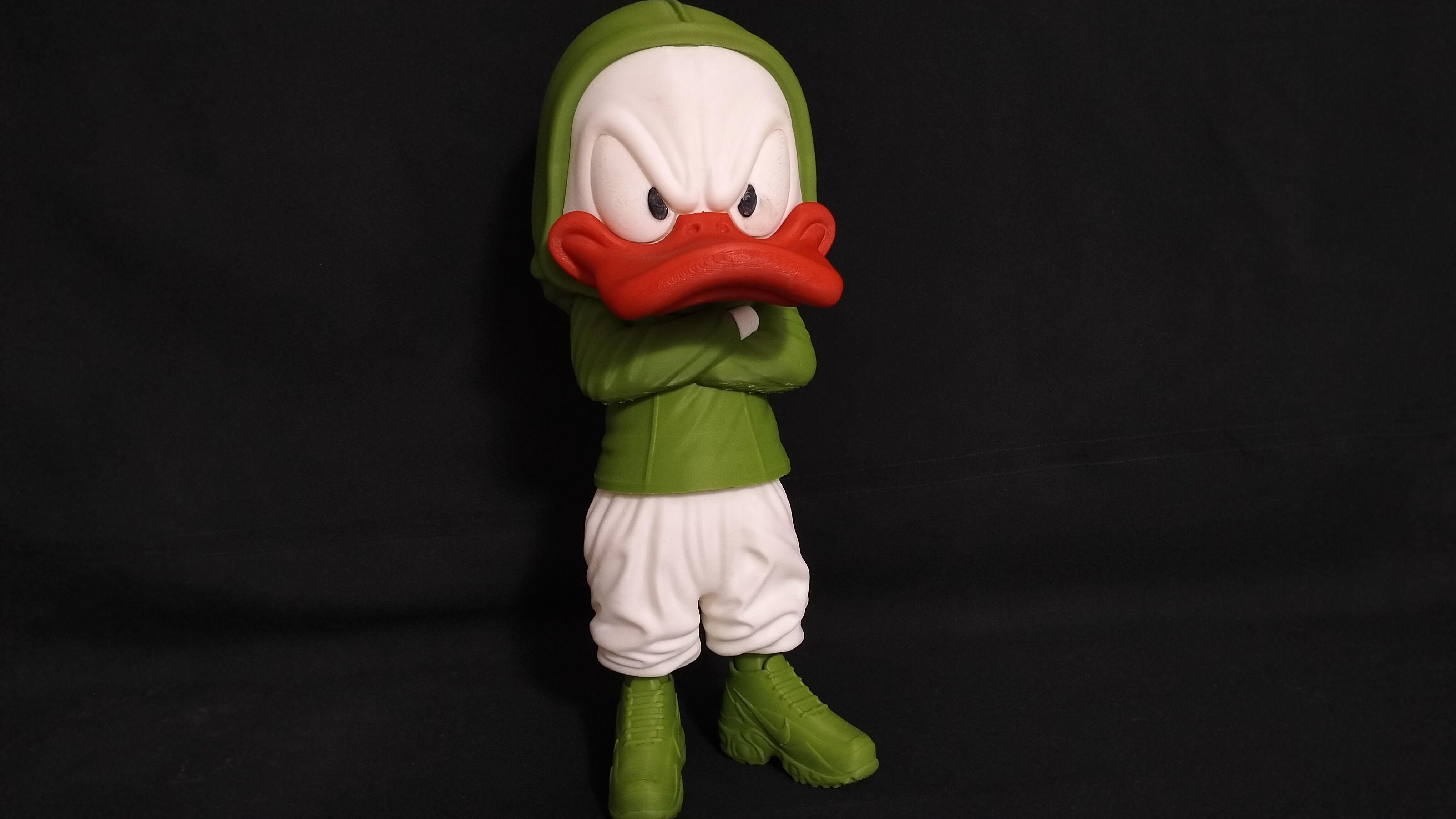 Duck Urban Vibes Fan Art Ready To 3D Print - MULTIPARTS - 3MF 3D print model_3