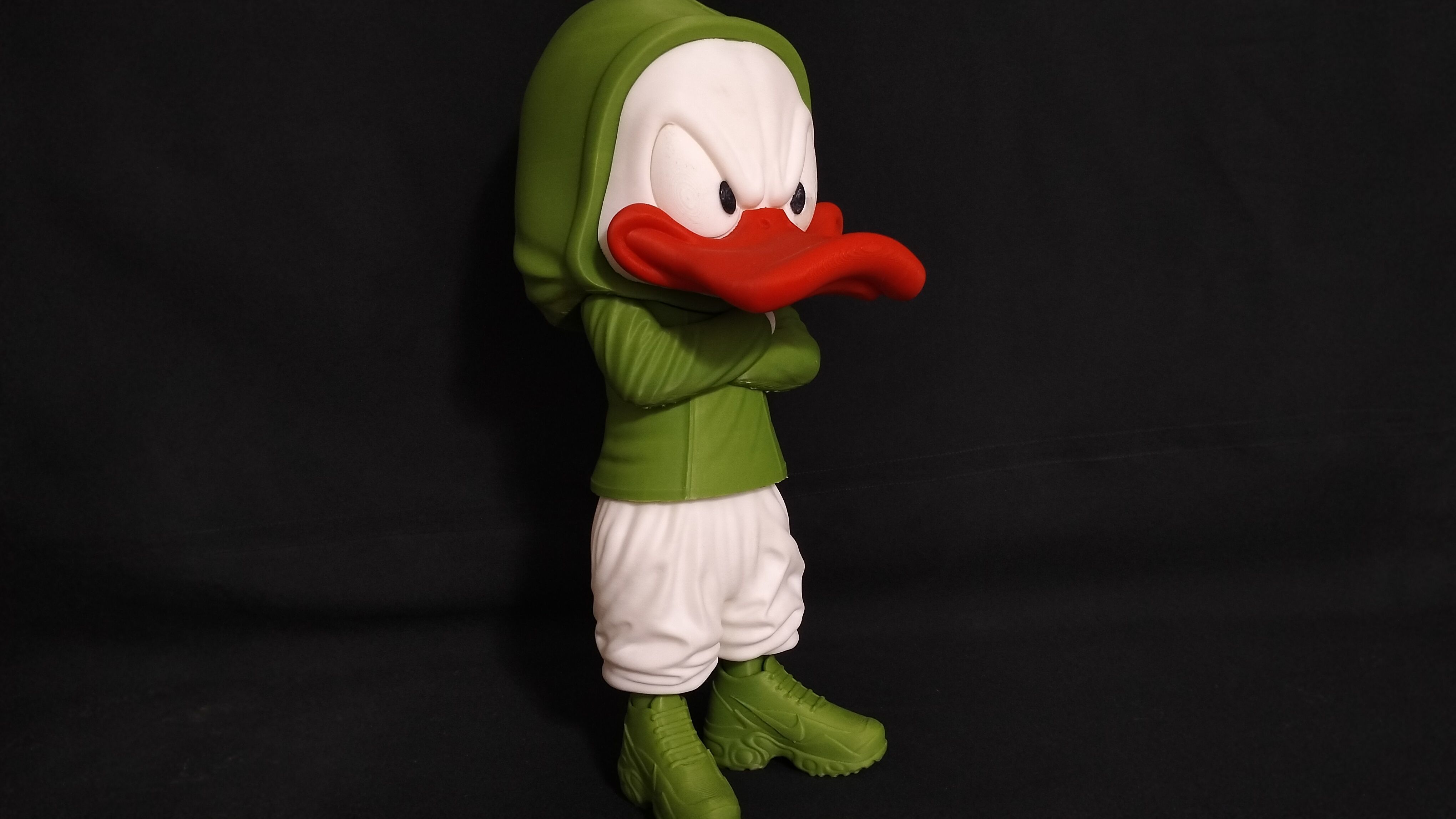 Duck Urban Vibes Fan Art Ready To 3D Print - MULTIPARTS - 3MF 3D print model_4