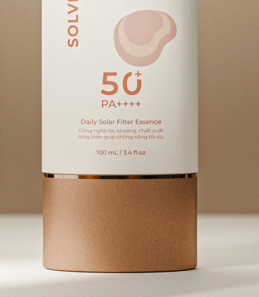 Cosmetic Sunscreen Bottle And Box 3D Model Low-poly 3D model_5