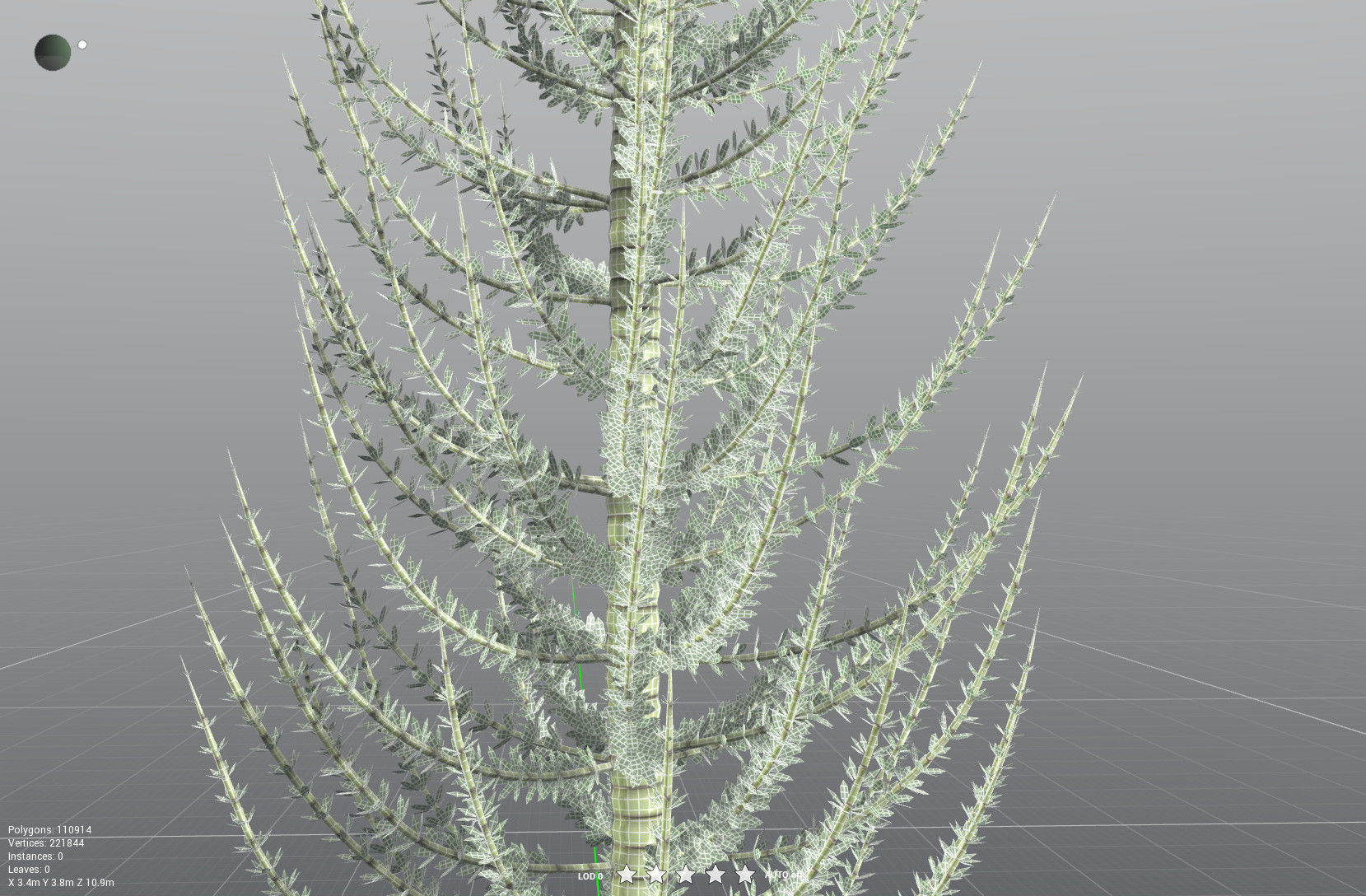 EVERYPlant Calamites Undulatus 3D model_33