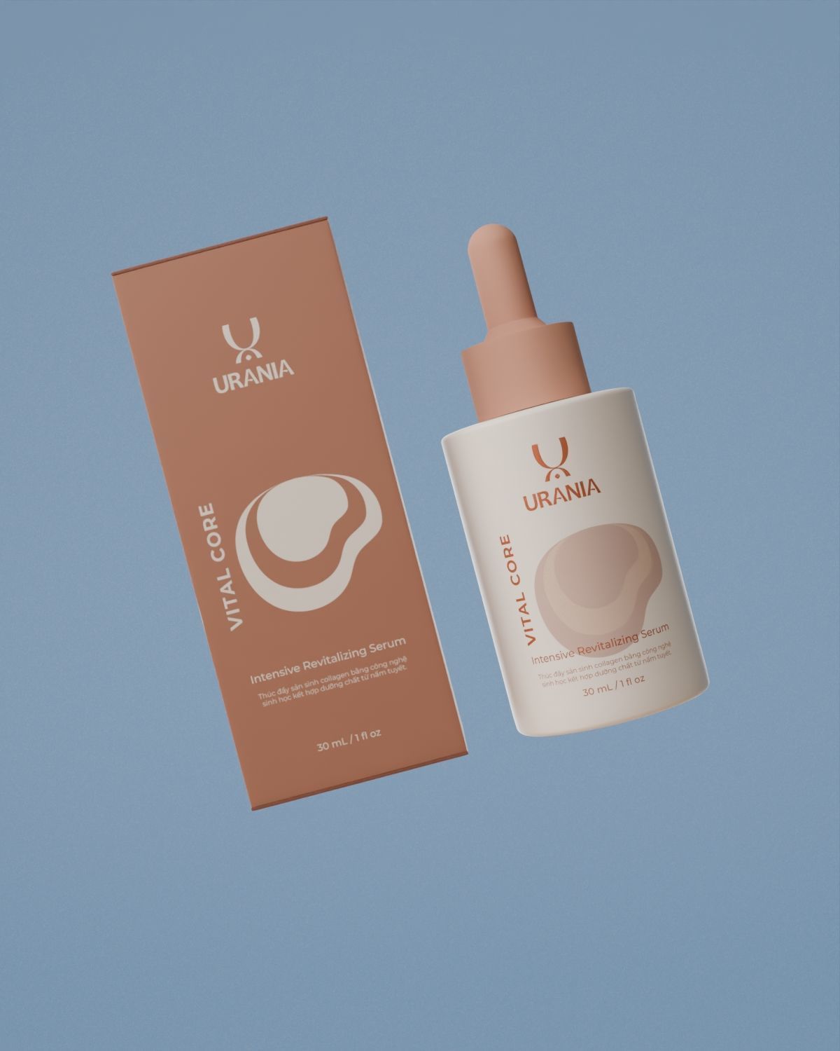 Dropper Serum Bottle Packaging Box 3D Mode Low-poly 3D model_3