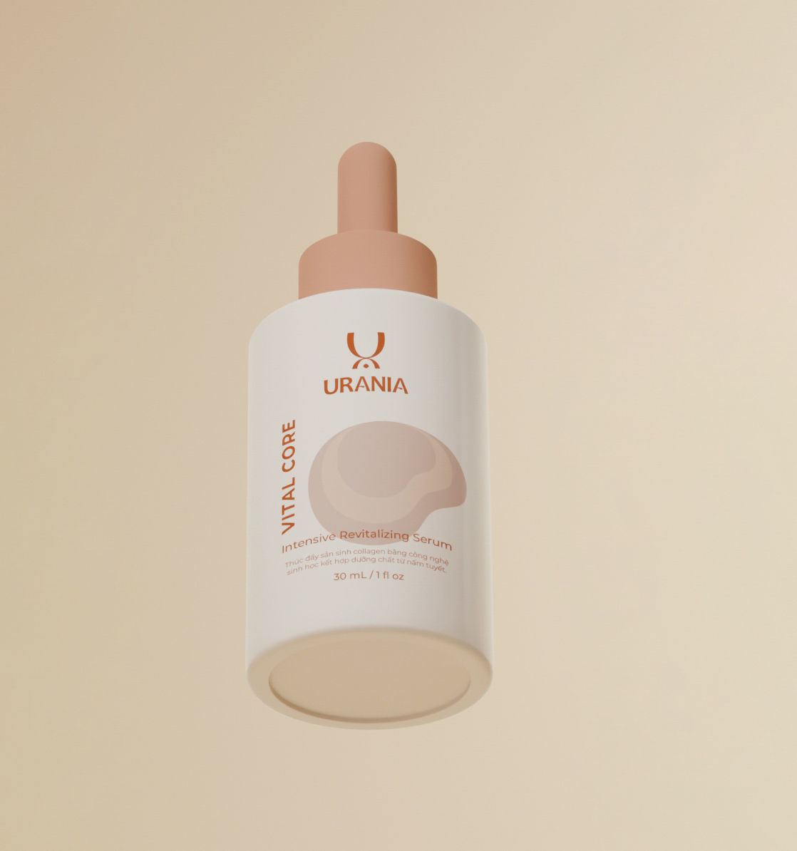 Dropper Serum Bottle Packaging Box 3D Mode Low-poly 3D model_1