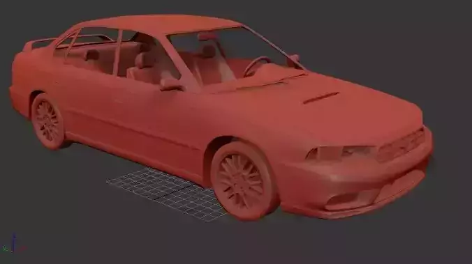 Subaru Legacy Mk2 BD sedan 1994