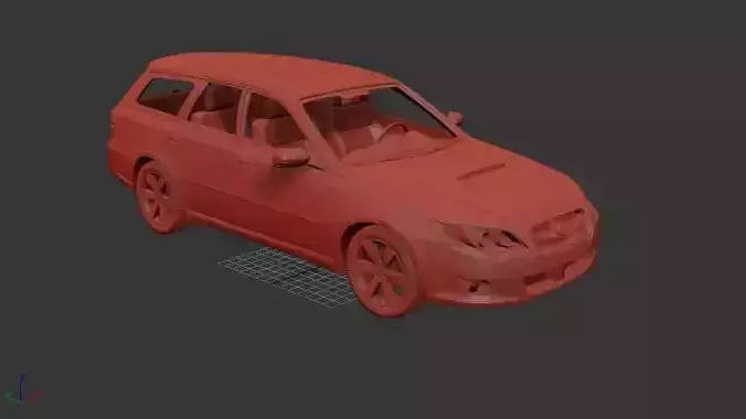 Subaru Legacy Mk4 BL station wagon 2008