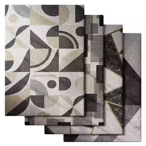 Rug Set 49 3D model