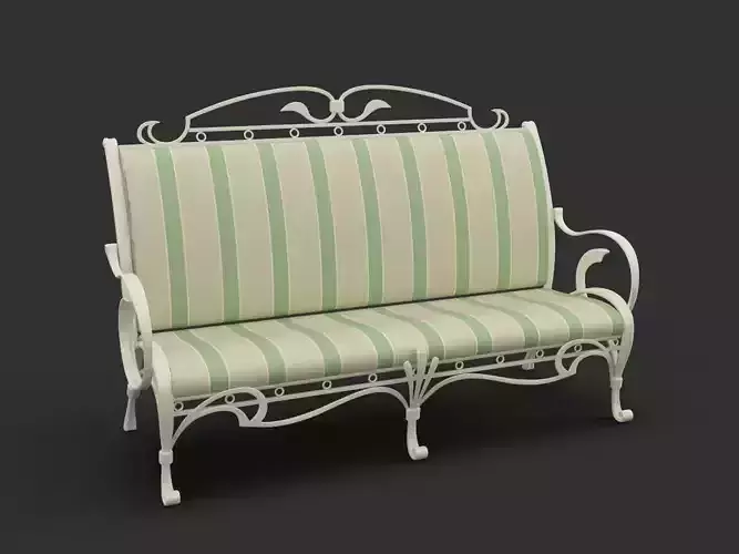 Wrought Bench