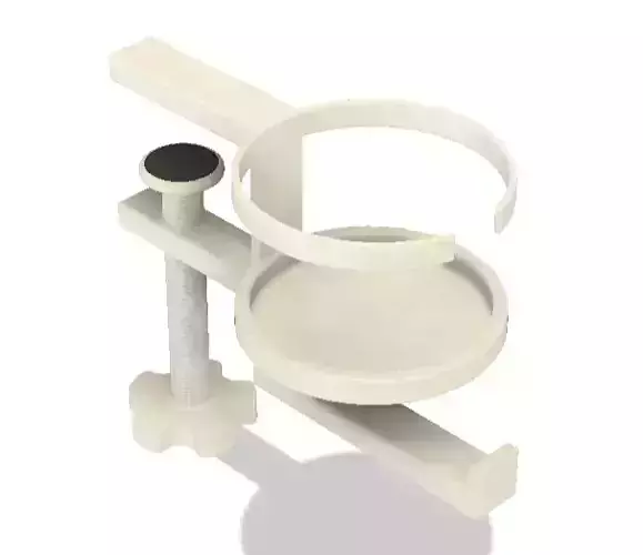 Clamp-On Cup Holder for Desk Universal Design