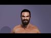 Meta human Jason Momoa look from Game of Thrones Drogo 3D model_1