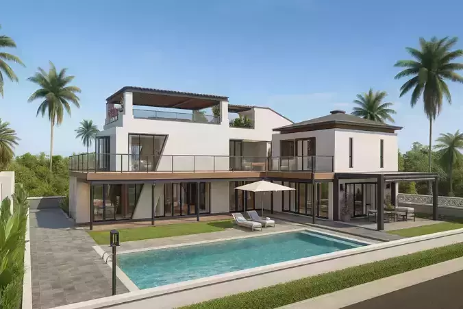  Villa - Modern House With Pool - 2 Bedroom