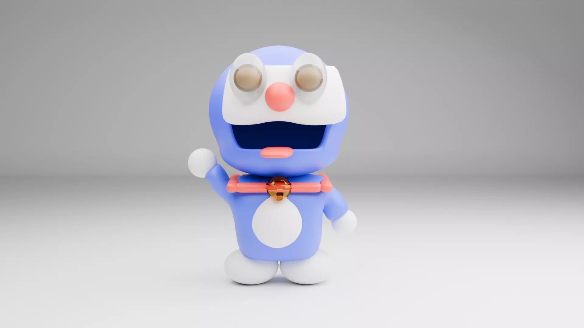 Doraemon 3D Model 3D model_0