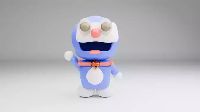 Doraemon 3D Model 3D model