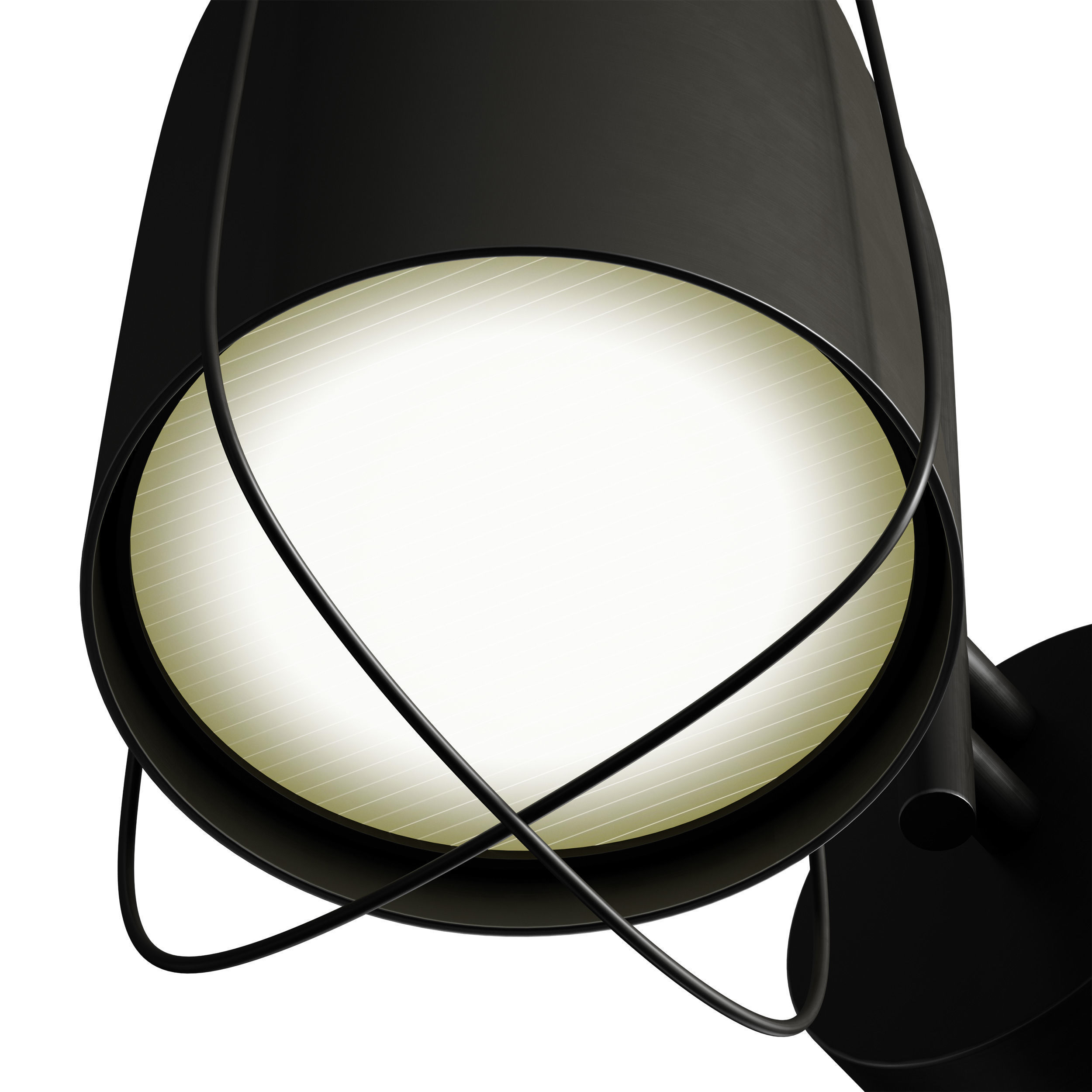 Outdoor Wall Hanging Light Street Lamp Lantern 3D model_14