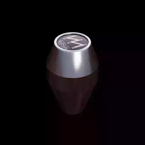 VeilSide 5 Speed Shift Knob Free low-poly 3D model