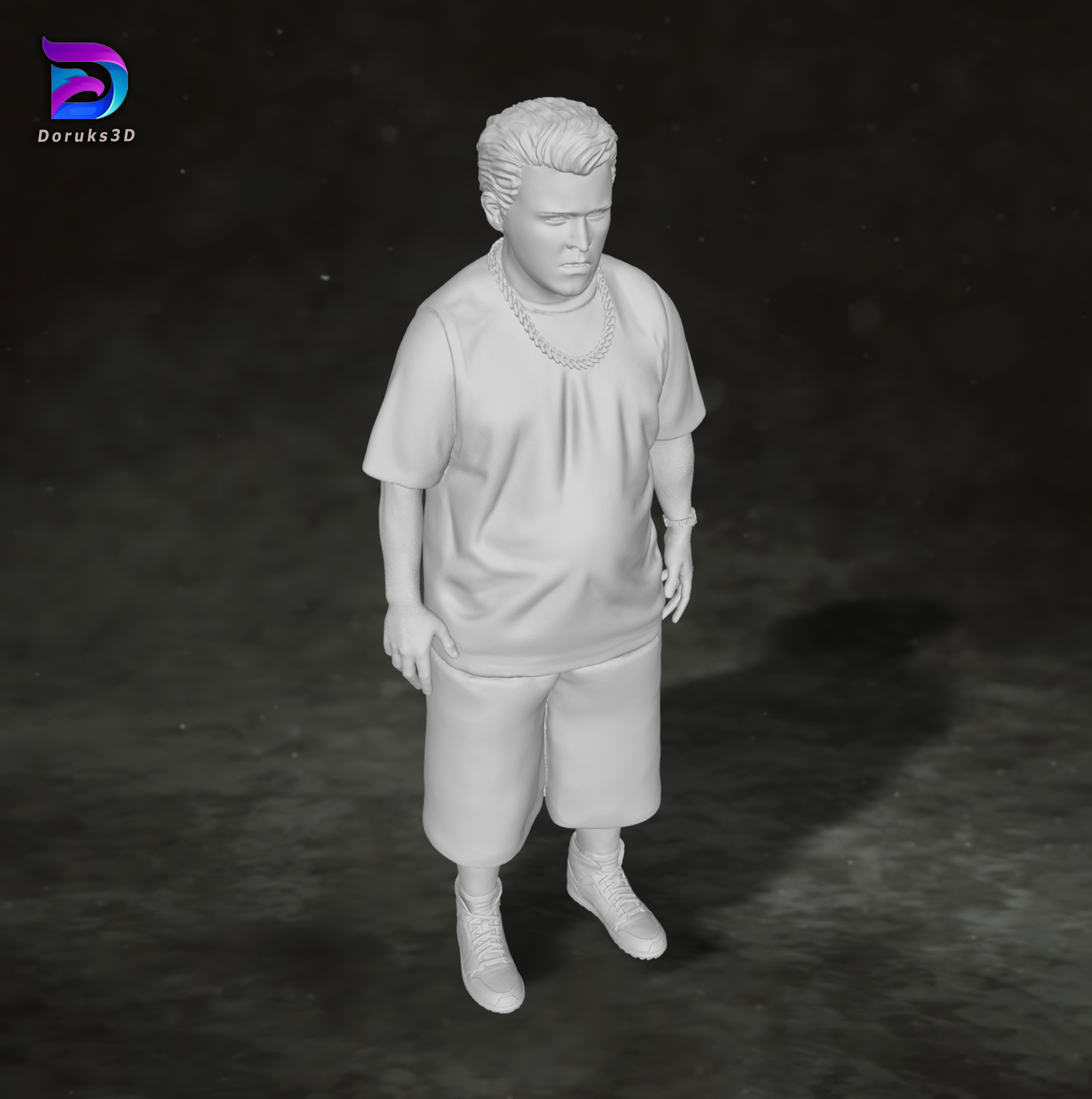 Dudley Dursley Harry Potter Action Figures Custom Action 3D print model_8