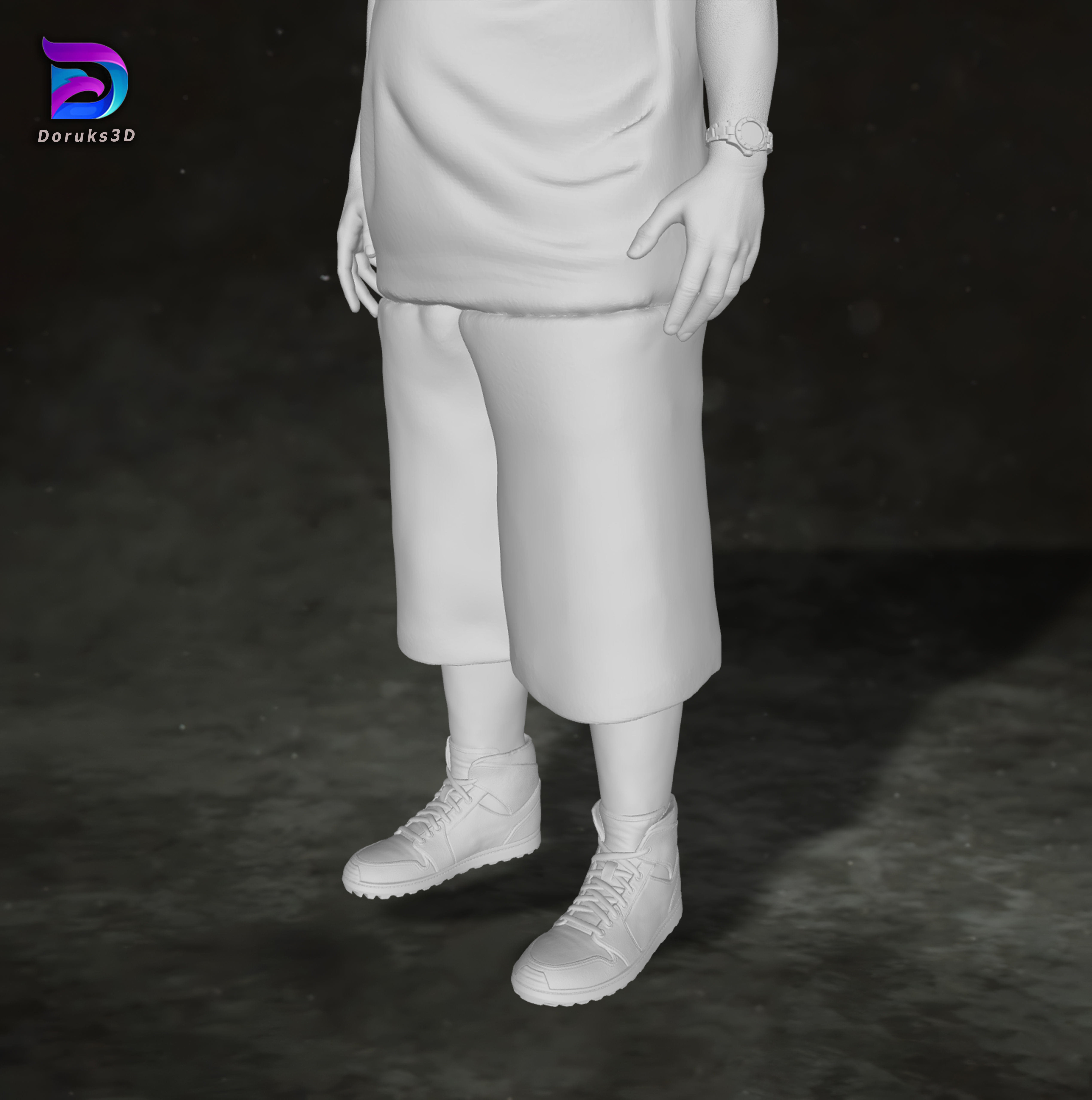 Dudley Dursley Harry Potter Action Figures Custom Action 3D print model_11