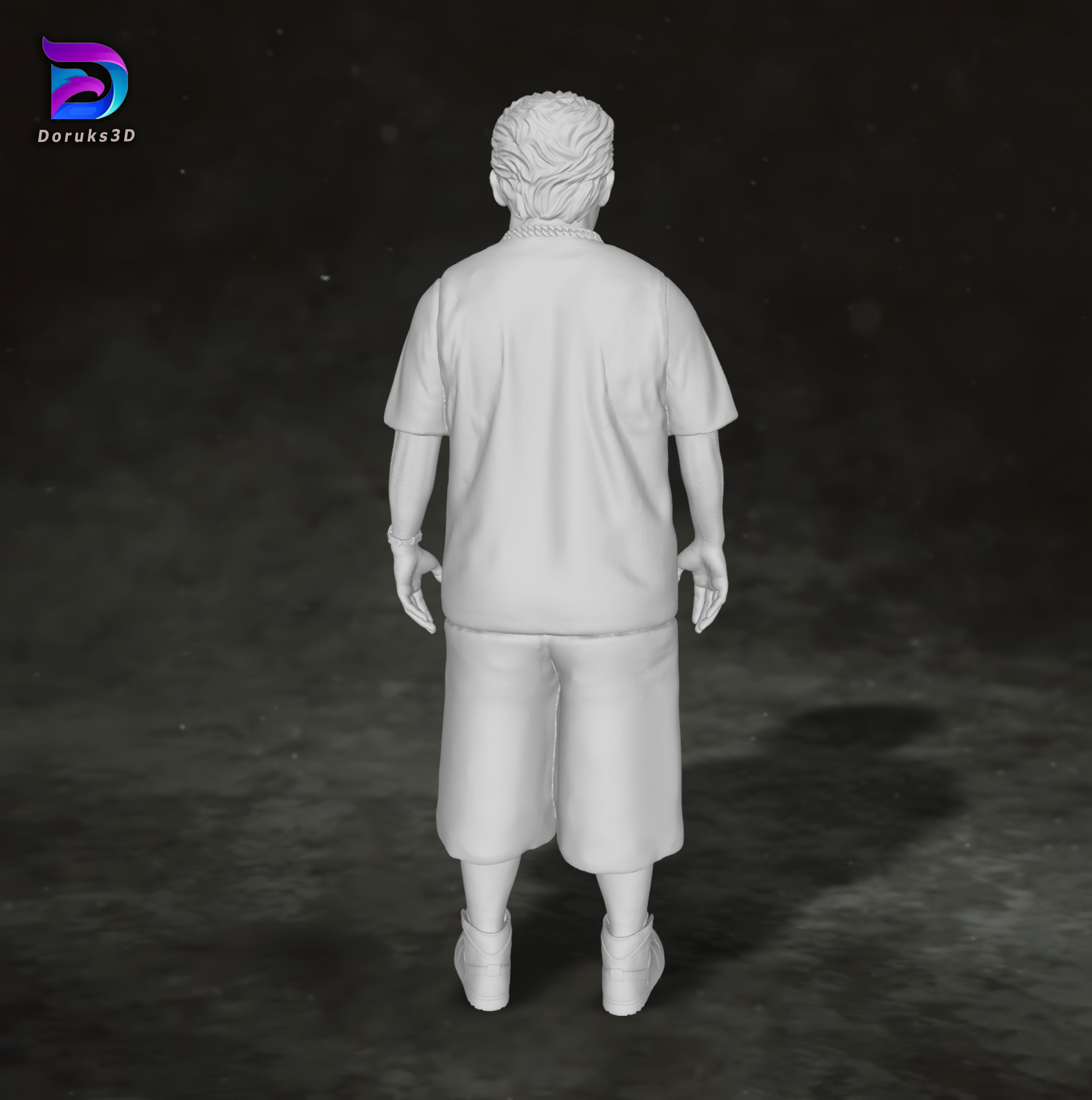 Dudley Dursley Harry Potter Action Figures Custom Action 3D print model_9
