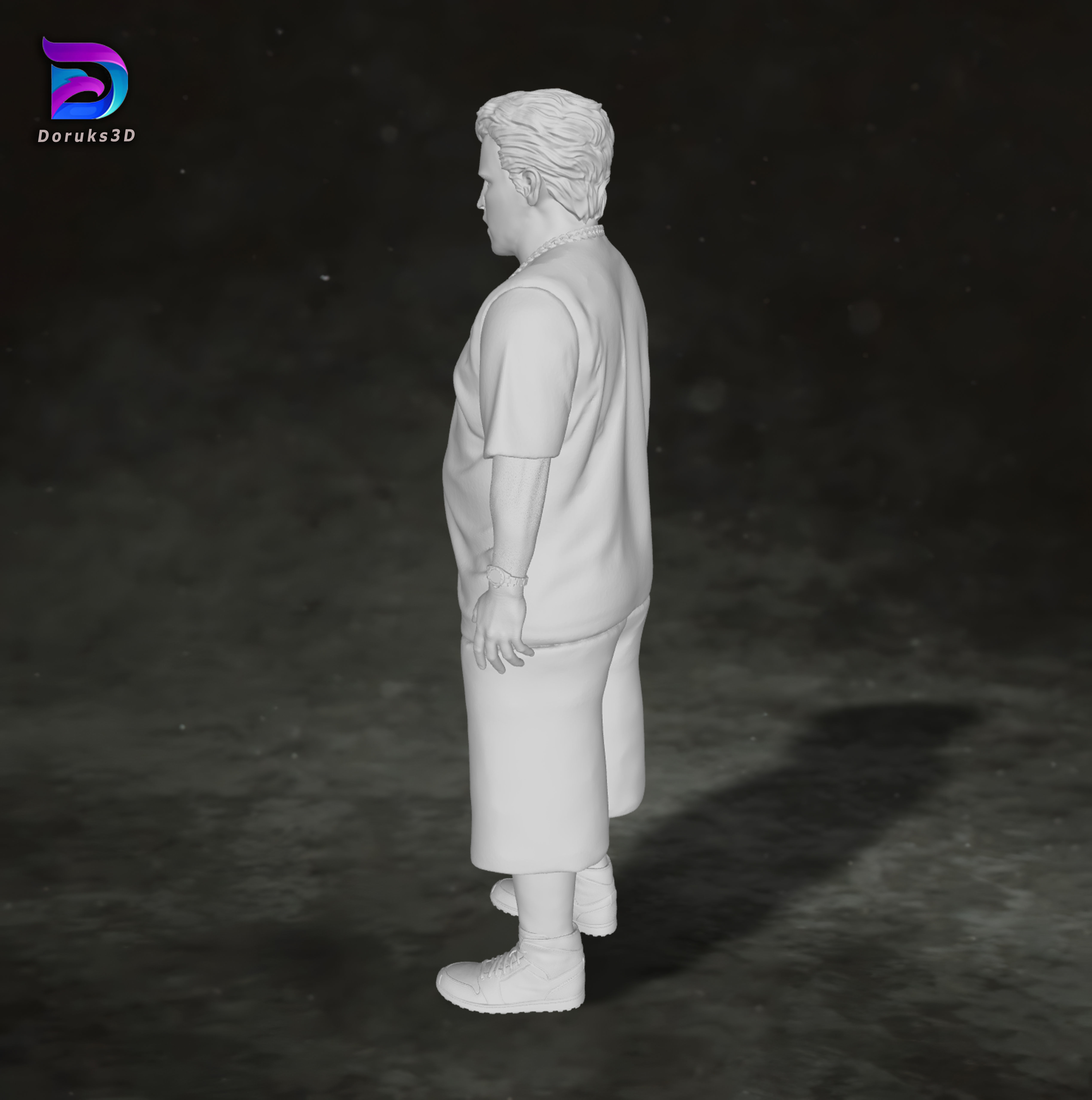 Dudley Dursley Harry Potter Action Figures Custom Action 3D print model_3