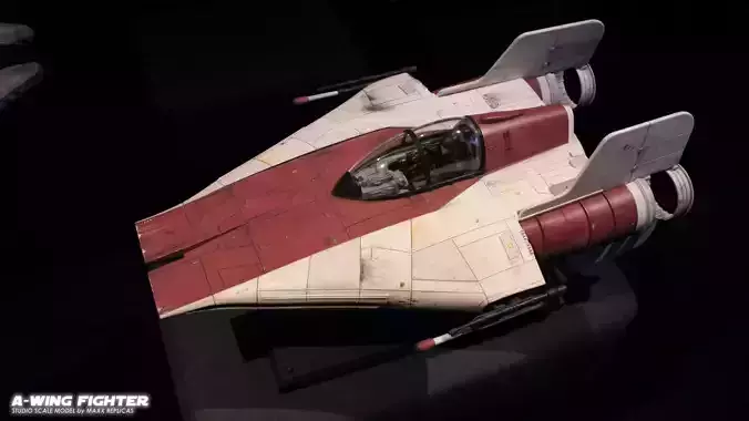 A WING ROTJ 1 18  3D print model