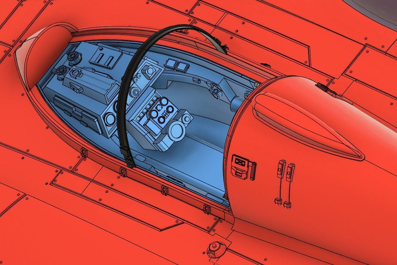 A WING ROTJ 1 18  3D print model_24