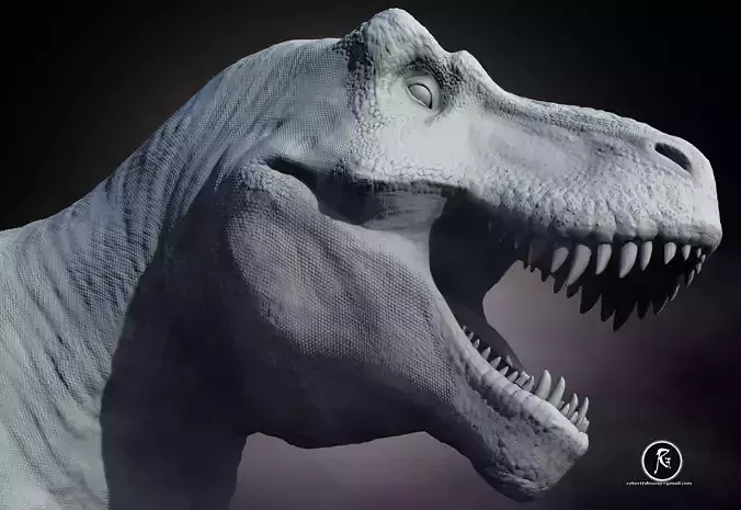 Tyrannosaurus rex Sue 3D print model