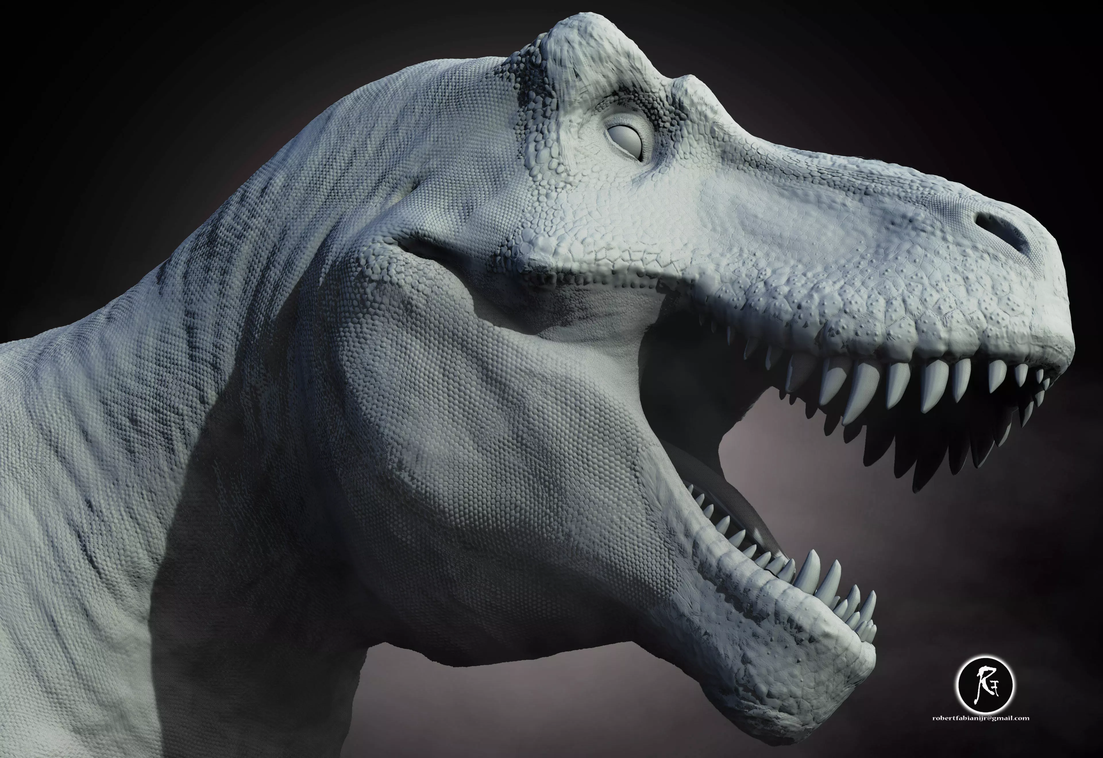 Tyrannosaurus rex Sue 3D print model_0