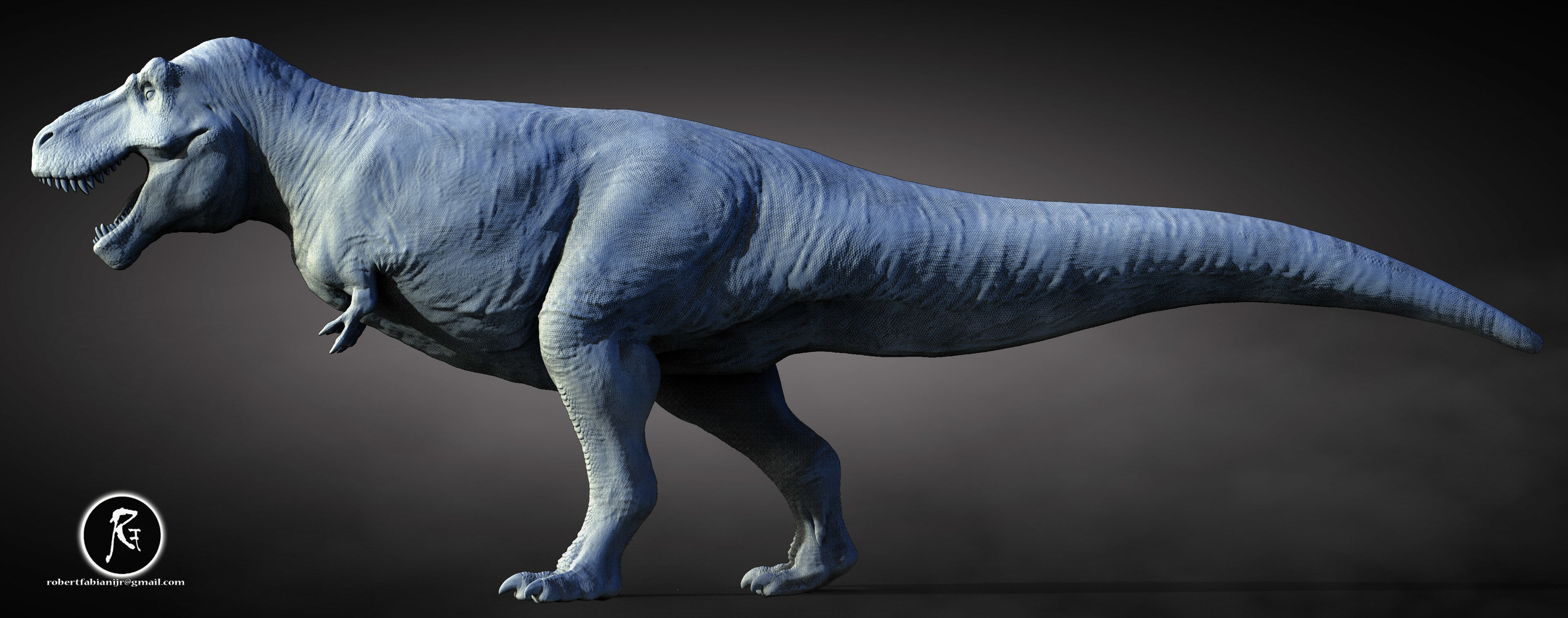 Tyrannosaurus rex Sue 3D print model_3