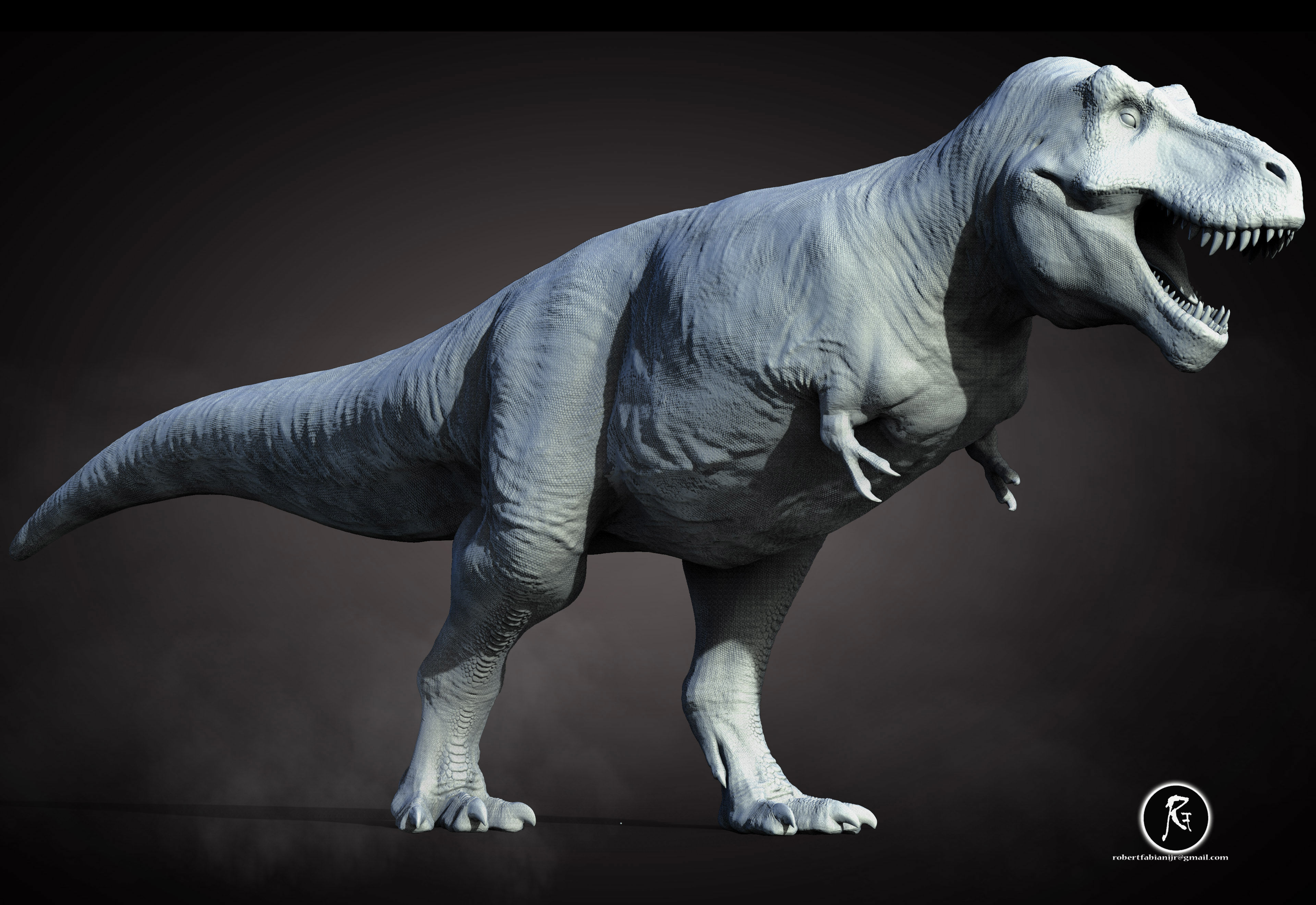 Tyrannosaurus rex Sue 3D print model_2