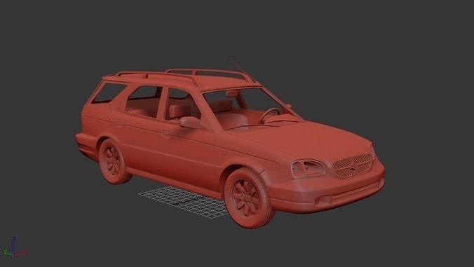 Suzuki Baleno kombi 1999 3D print model