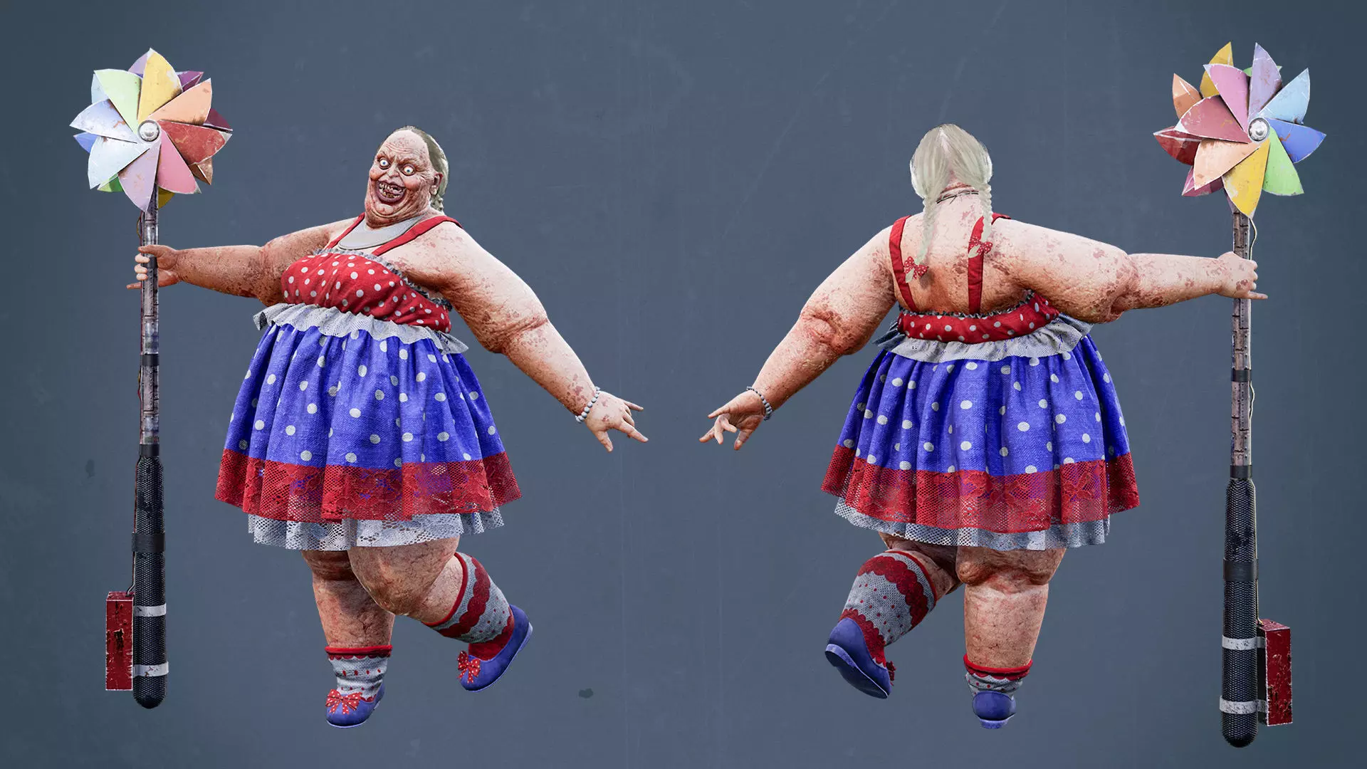 Horror Villains Bundle - Rigged and Animated Low-poly 3D model_30