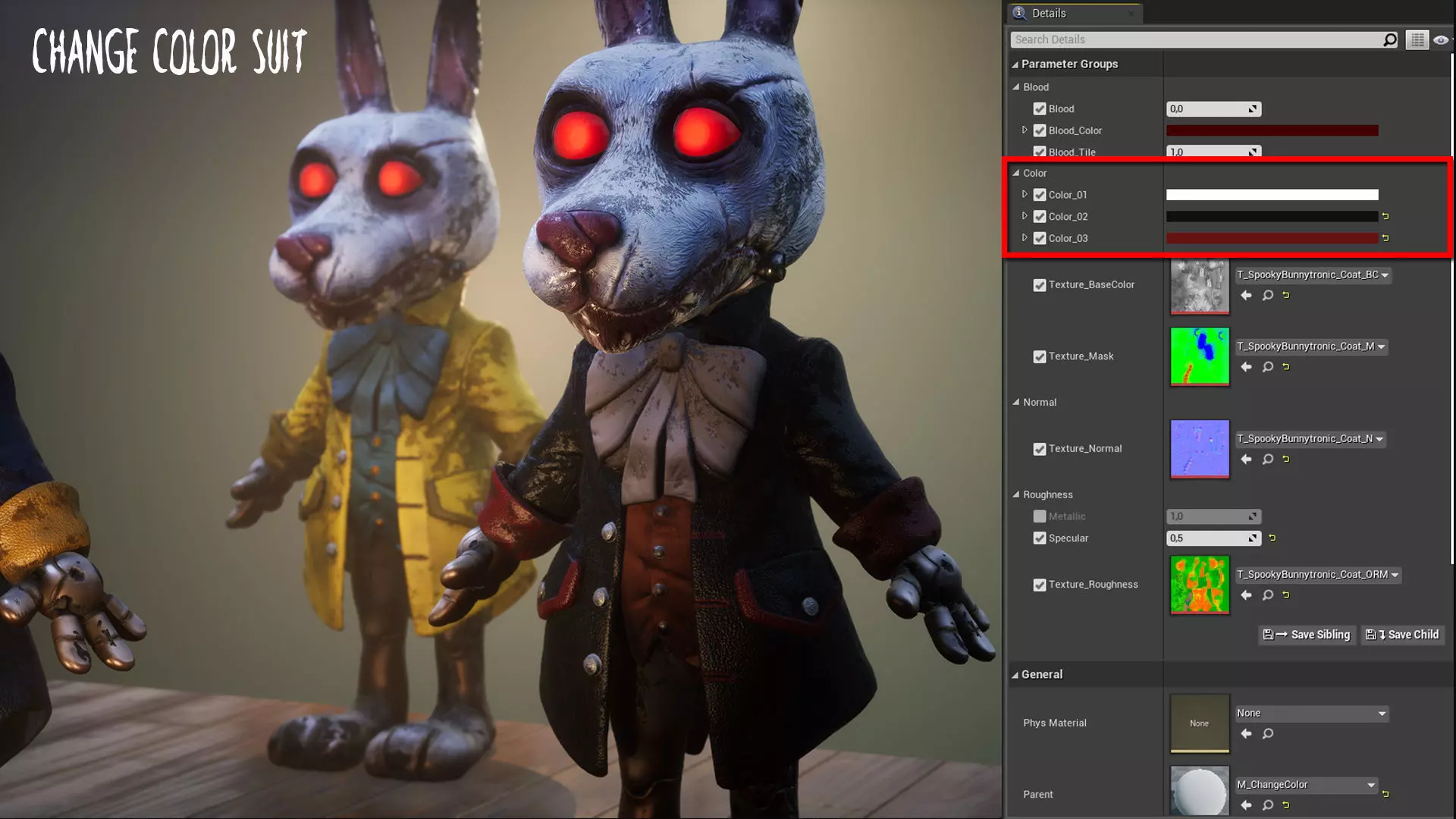 Horror Villains Bundle - Rigged and Animated Low-poly 3D model_87