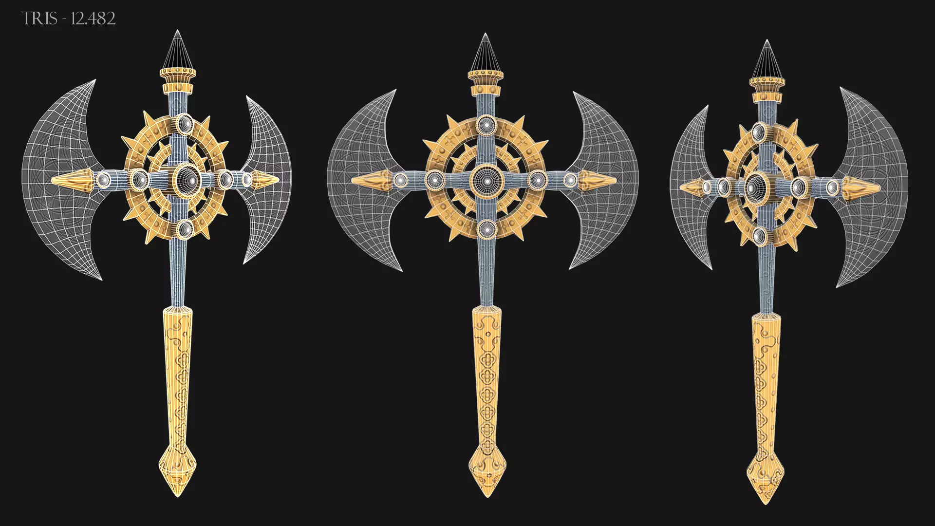 Horror Villains Bundle - Rigged and Animated Low-poly 3D model_84