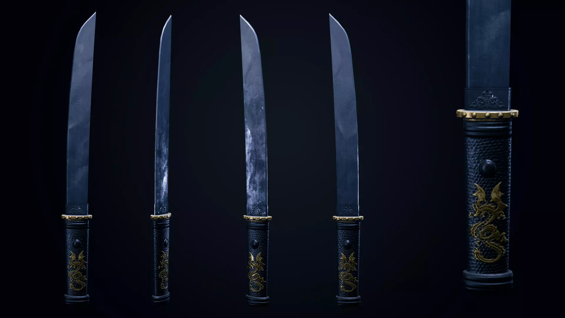 Horror Villains Bundle - Rigged and Animated Low-poly 3D model_68