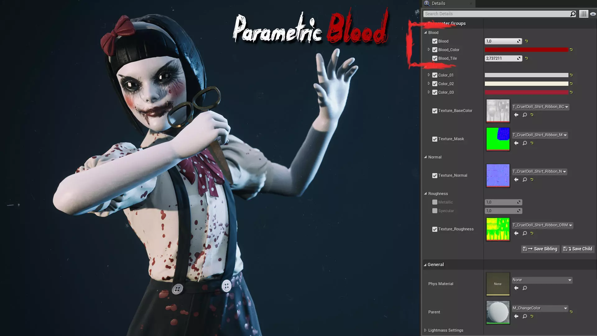Horror Villains Bundle - Rigged and Animated Low-poly 3D model_51