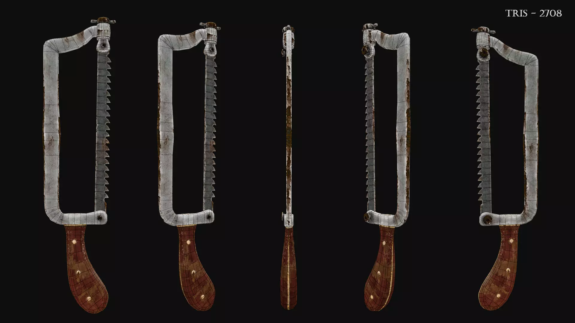 Horror Villains Bundle - Rigged and Animated Low-poly 3D model_11