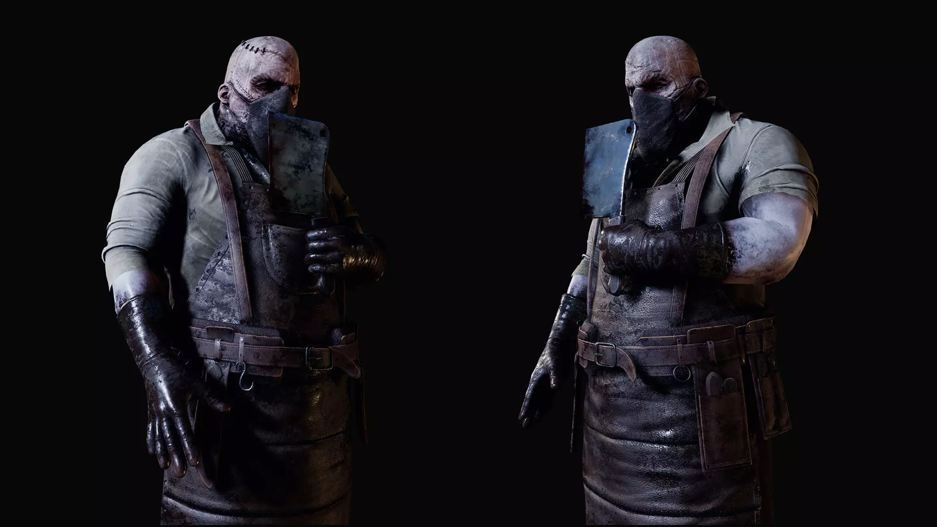 Horror Villains Bundle - Rigged and Animated Low-poly 3D model_5