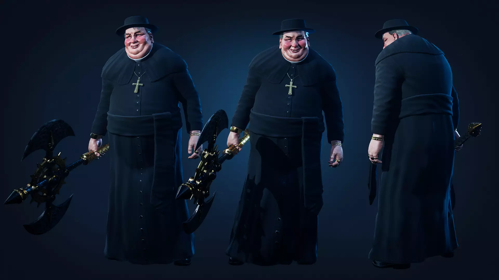 Horror Villains Bundle - Rigged and Animated Low-poly 3D model_81